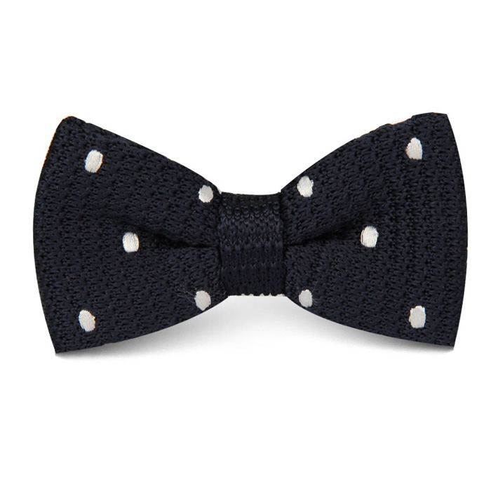 knitted bow tie